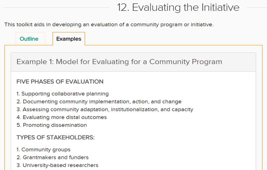 Building Movement Project » Blog Archive » Model for Evaluating a ...